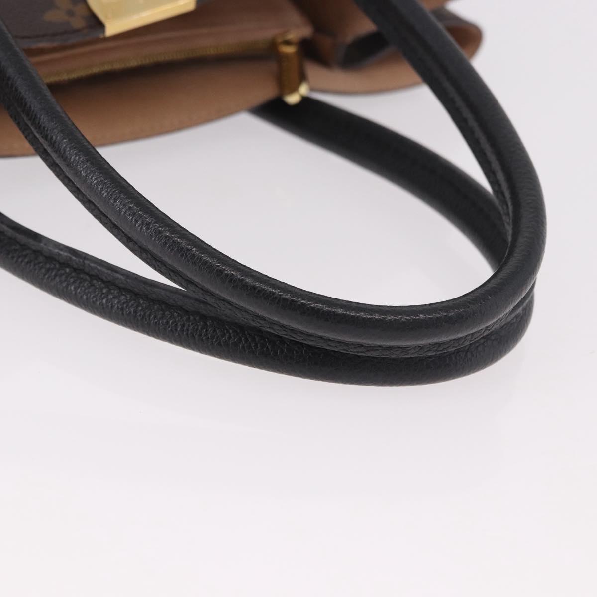 LOUIS VUITTON Monogram Flandrin Hand Bag Black M41595 LV Auth 190975A