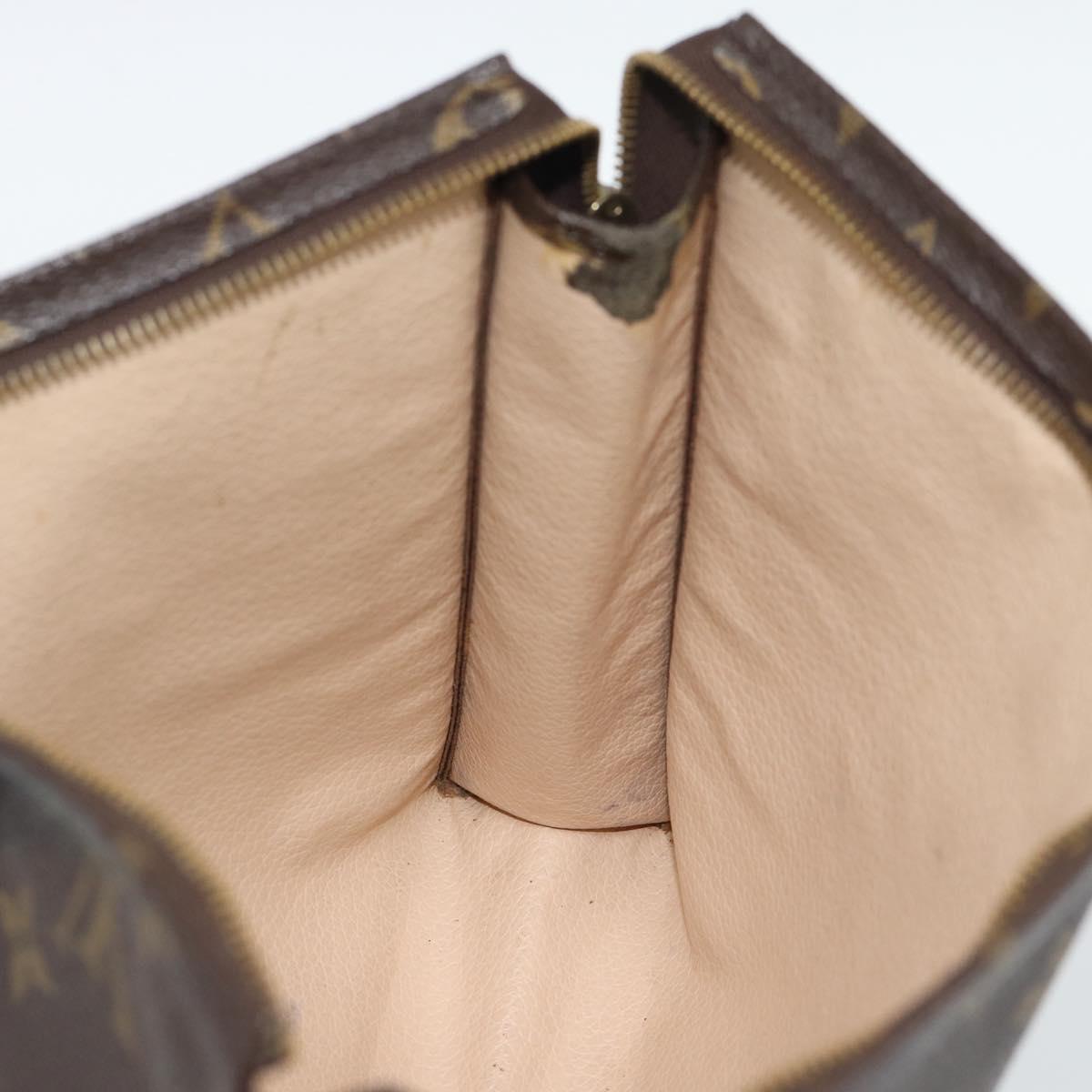 LOUIS VUITTON Monogram Poche Toilette 26 Pouch M47542 LV Auth 190978