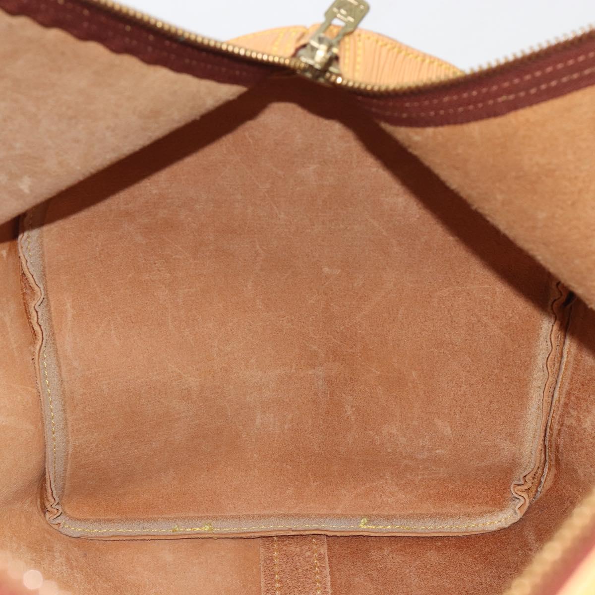 LOUIS VUITTON Epi Keepall 50 Boston Bag Beige M42941 LV Auth 190983A