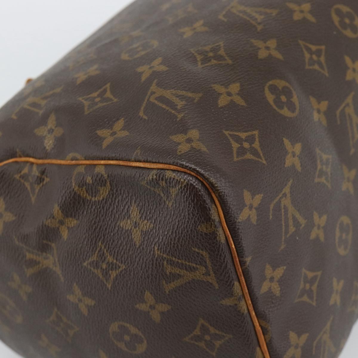 LOUIS VUITTON Monogram Speedy 30 Hand Bag M41526 LV Auth 190986A