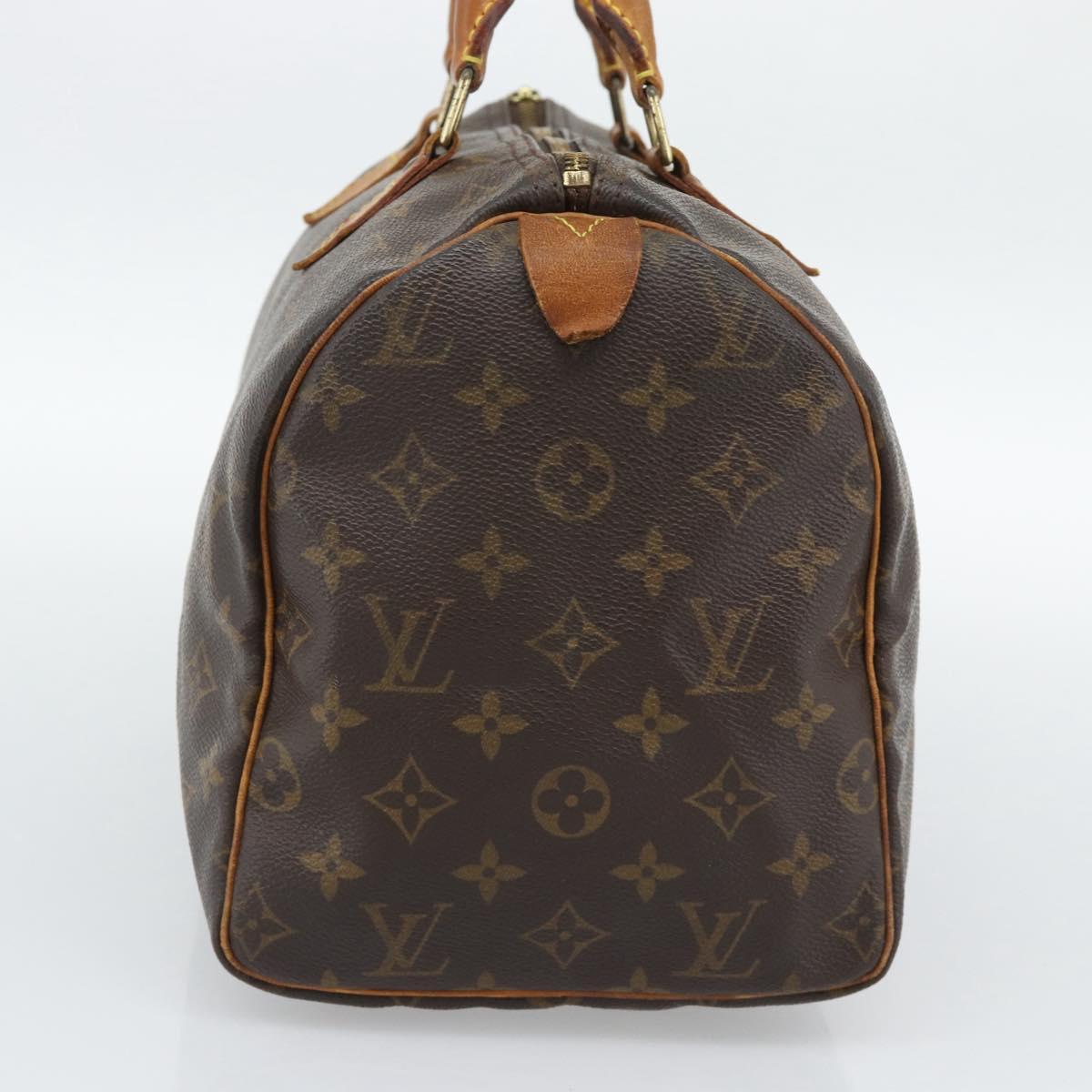 LOUIS VUITTON Monogram Speedy 30 Hand Bag M41526 LV Auth 190986A