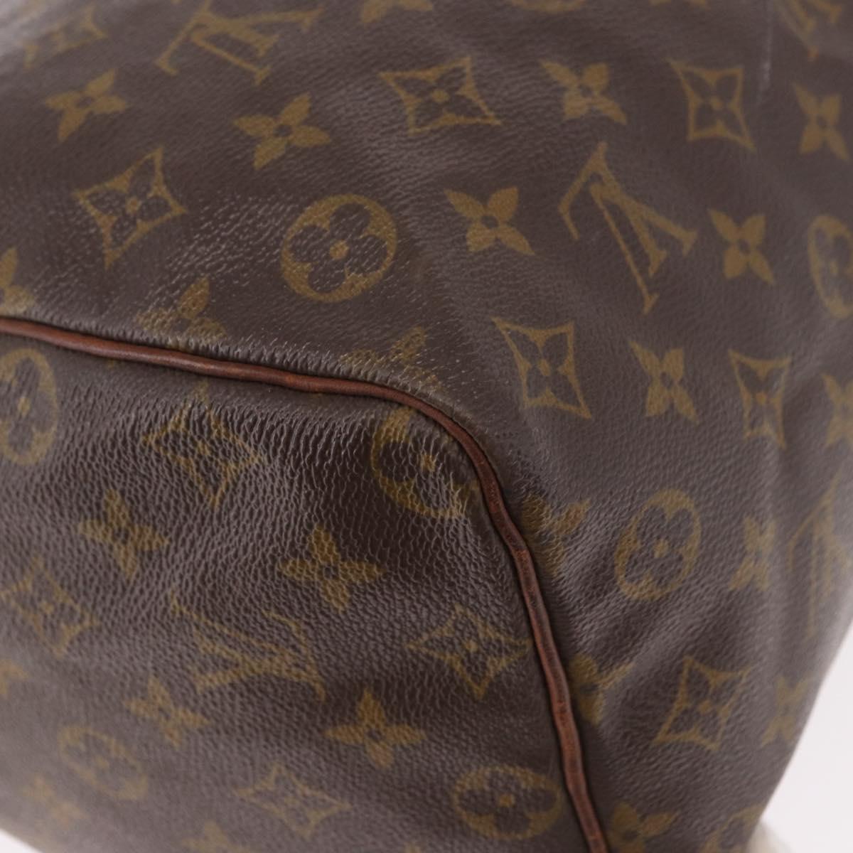 LOUIS VUITTON Monogram Speedy 35 Hand Bag M41524 LV Auth 190989