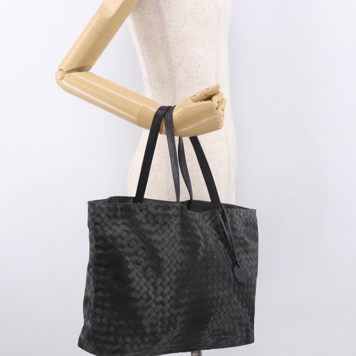 BOTTEGA VENETA Tote Bag Nylon Green Auth 190990A
