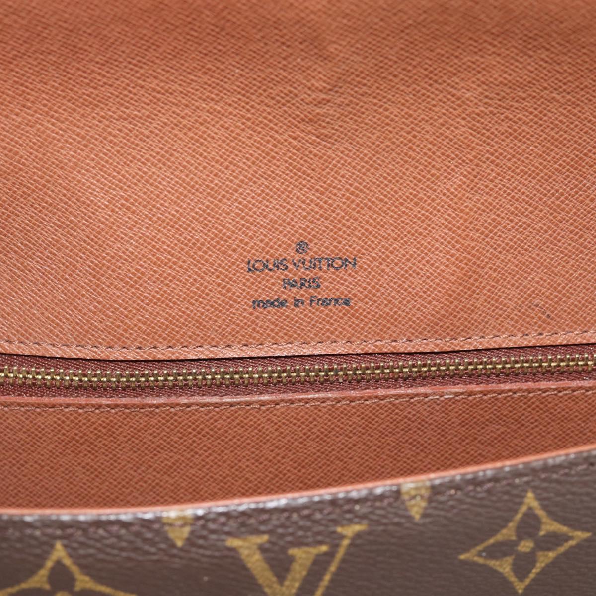 LOUIS VUITTON Monogram Saint Cloud GM Shoulder Bag M51242 LV Auth 190992