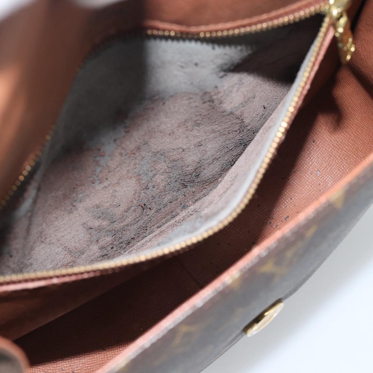 LOUIS VUITTON Monogram Saint Cloud GM Shoulder Bag M51242 LV Auth 190992