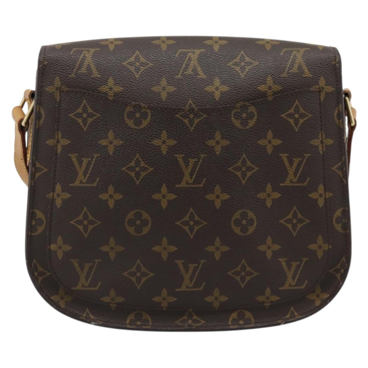 LOUIS VUITTON Monogram Saint Cloud GM Shoulder Bag M51242 LV Auth 190992