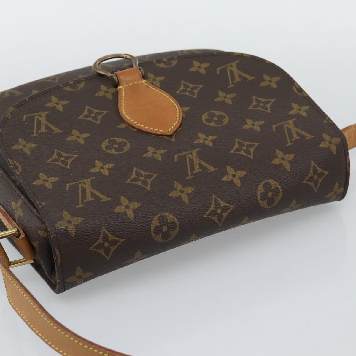 LOUIS VUITTON Monogram Saint Cloud GM Shoulder Bag M51242 LV Auth 190992