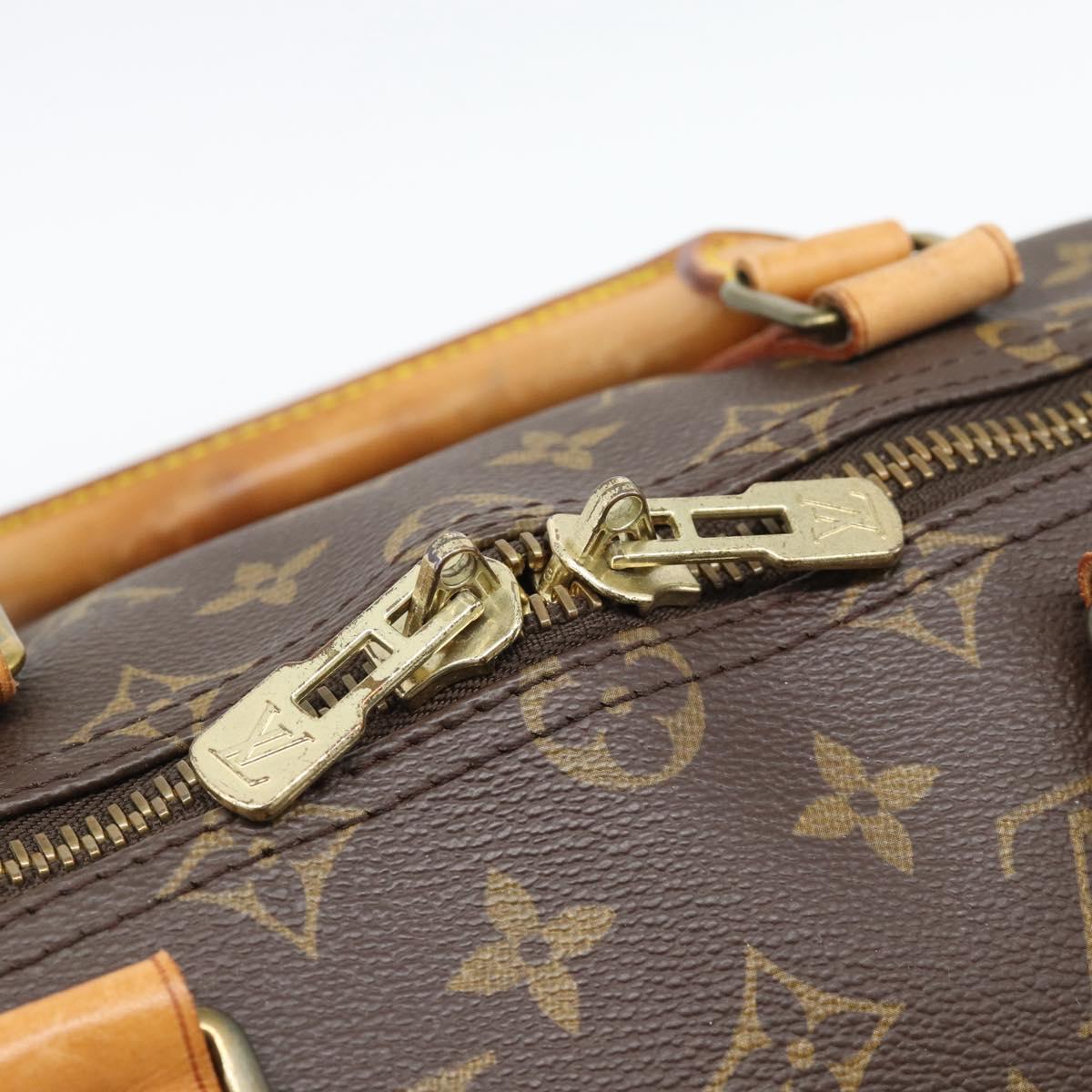 LOUIS VUITTON Monogram Keepall 50 Boston Bag M41426 LV Auth 190998