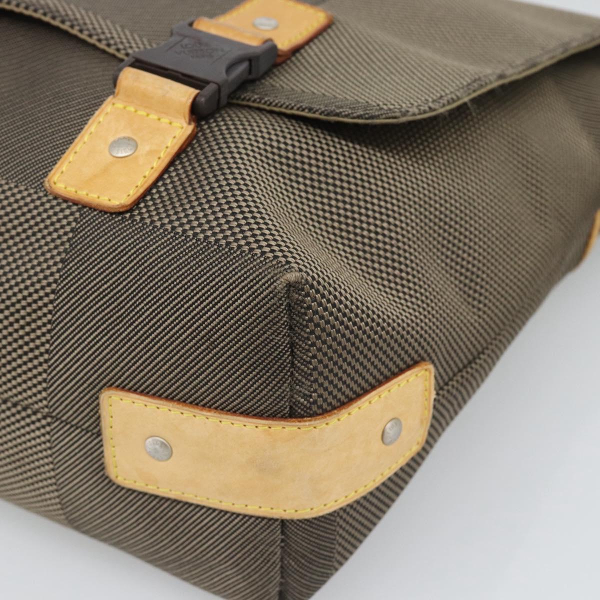 LOUIS VUITTON Damier Geant Roux Shoulder Bag Tail M93077 LV Auth 190999