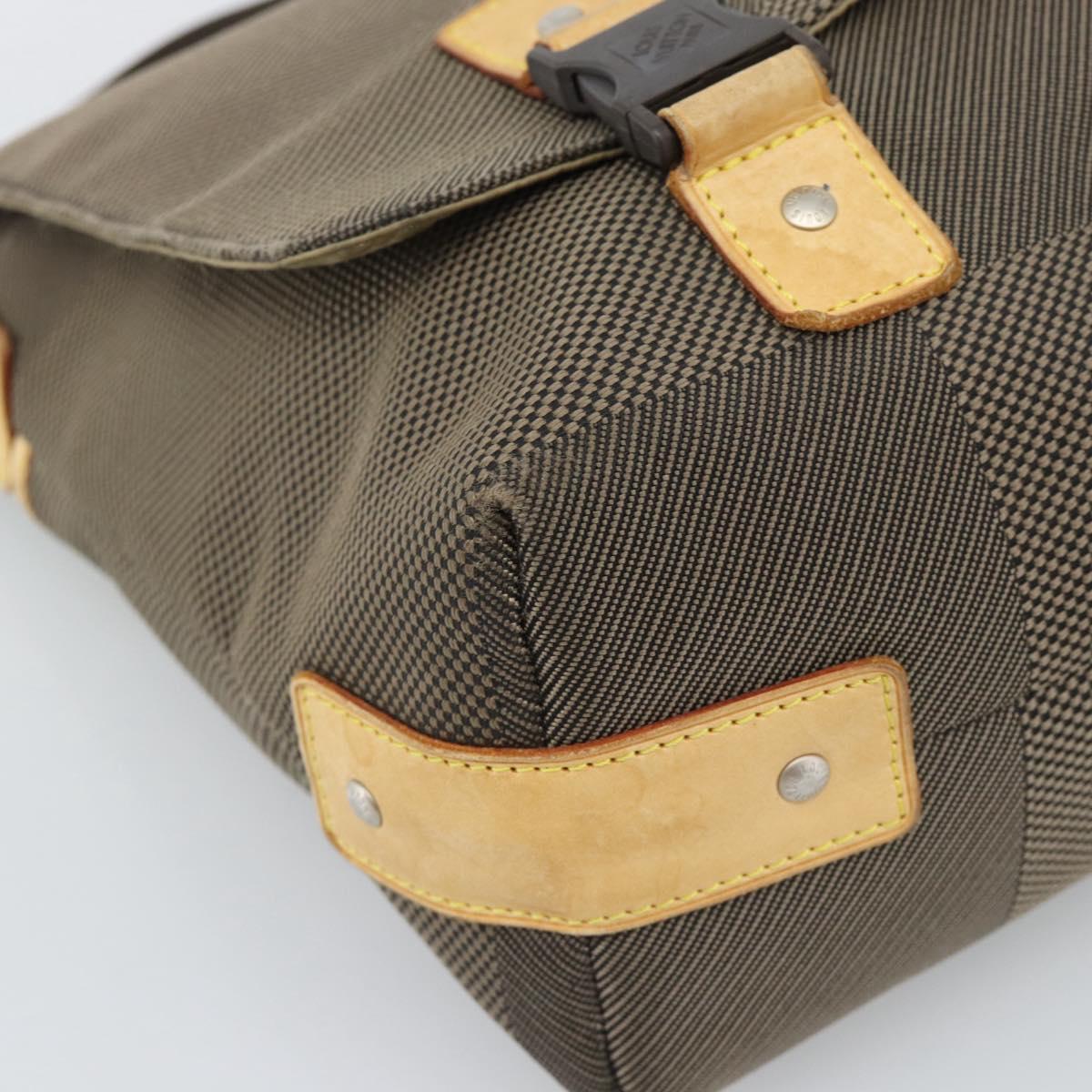 LOUIS VUITTON Damier Geant Roux Shoulder Bag Tail M93077 LV Auth 190999