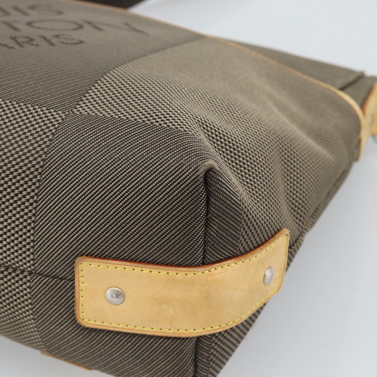 LOUIS VUITTON Damier Geant Roux Shoulder Bag Tail M93077 LV Auth 190999