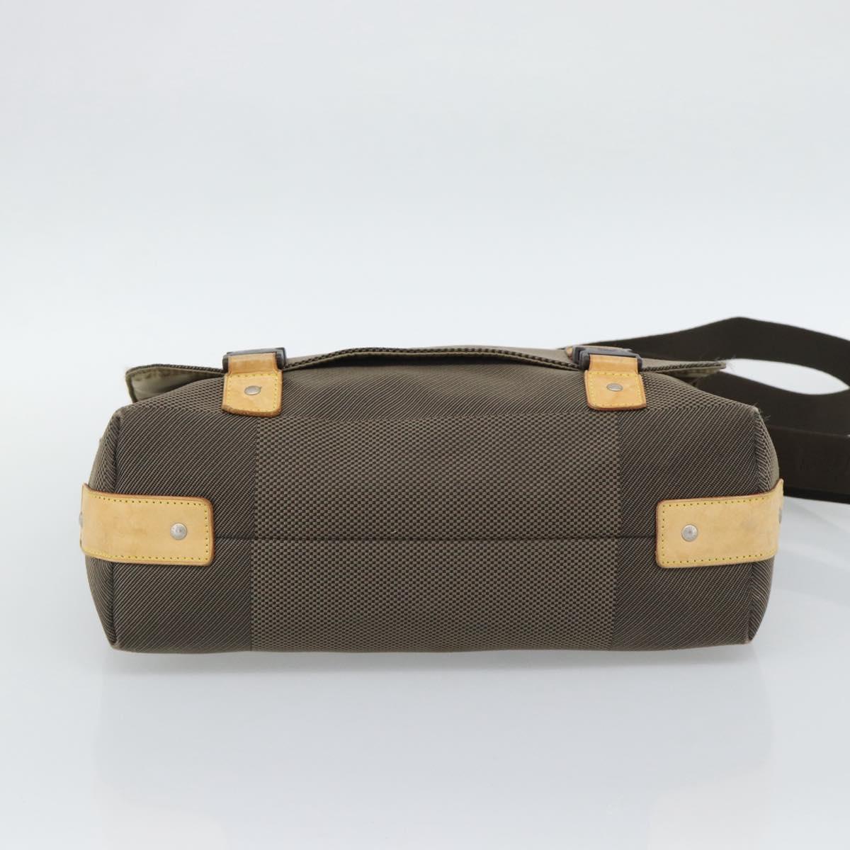 LOUIS VUITTON Damier Geant Roux Shoulder Bag Tail M93077 LV Auth 190999
