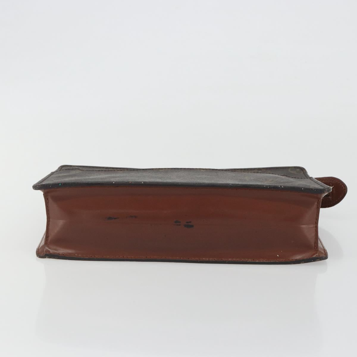 LOUIS VUITTON Monogram Pochette Homme Clutch Bag M51795 LV Auth 191001