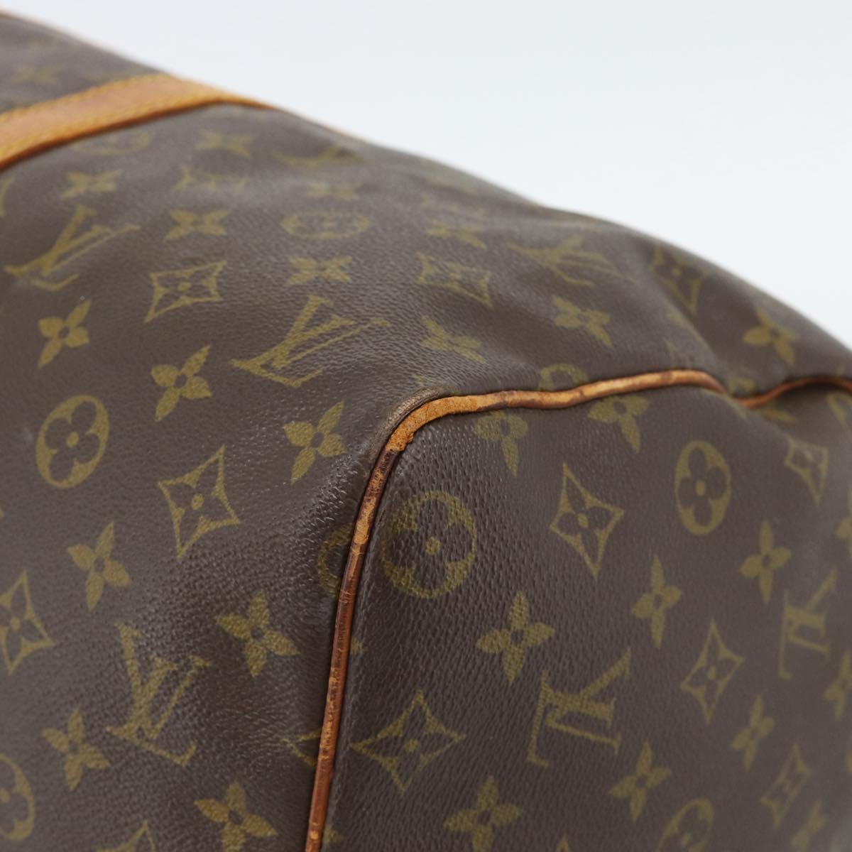 LOUIS VUITTON Monogram Keepall 45 Boston Bag M41428 LV Auth 191005