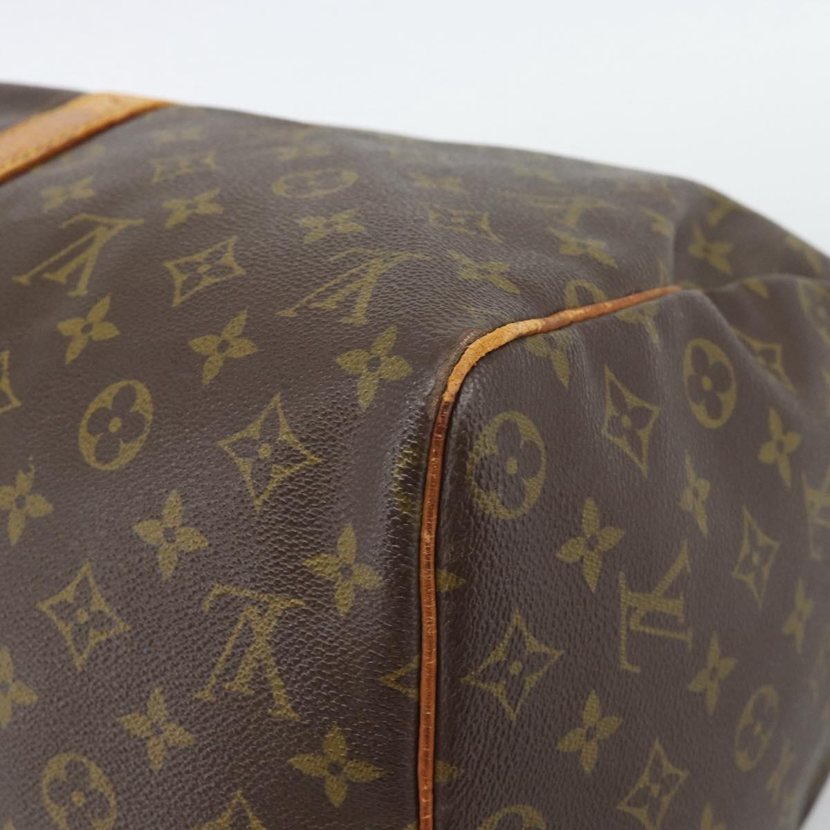 LOUIS VUITTON Monogram Keepall 45 Boston Bag M41428 LV Auth 191005