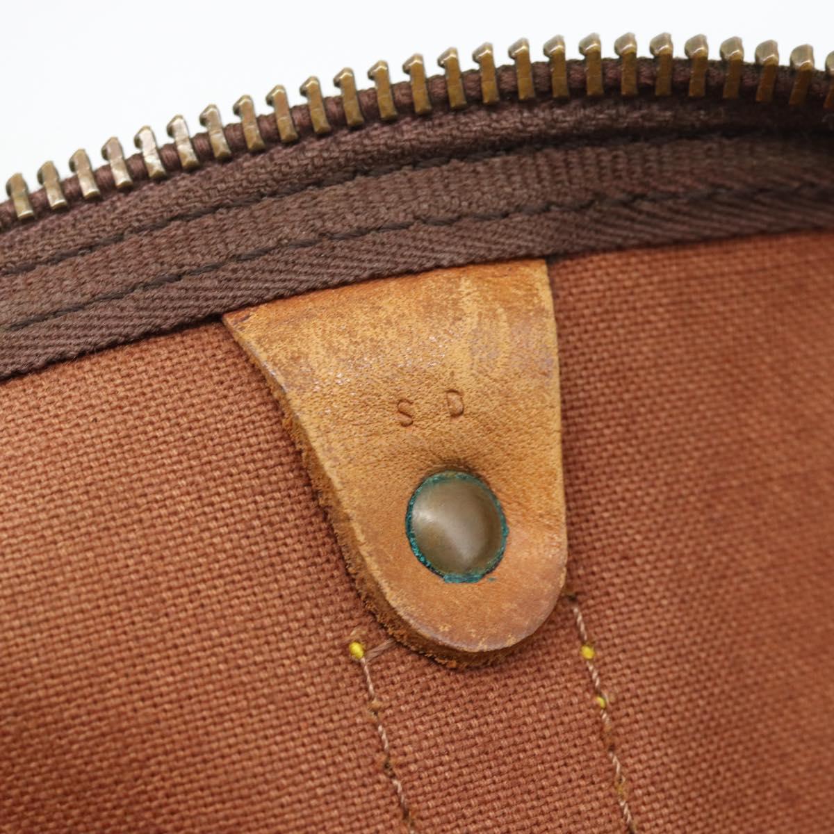 LOUIS VUITTON Monogram Keepall 45 Boston Bag M41428 LV Auth 191005