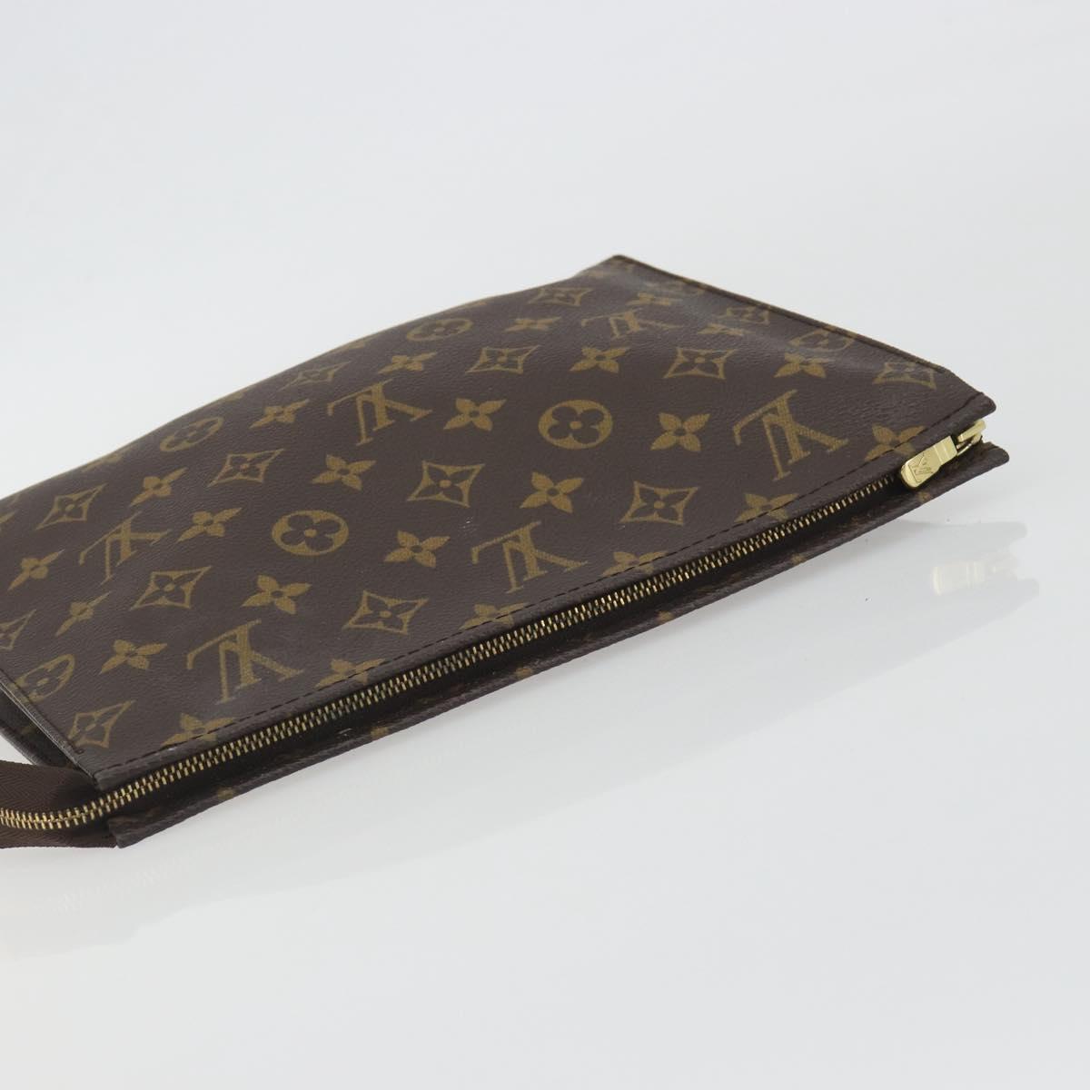 LOUIS VUITTON Monogram Poche Toilette 26 Pouch M47542 LV Auth 191006