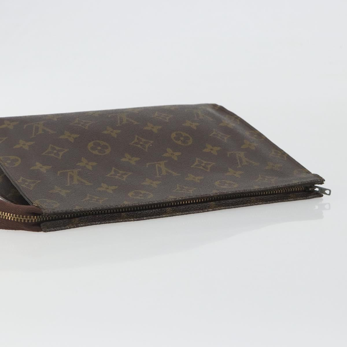 LOUIS VUITTON Monogram Poche Toilette 26 Pouch M47542 LV Auth 191007