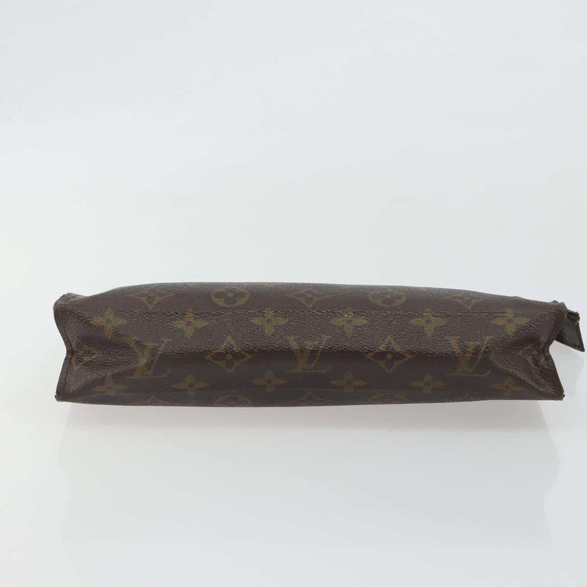 LOUIS VUITTON Monogram Poche Toilette 26 Pouch M47542 LV Auth 191007