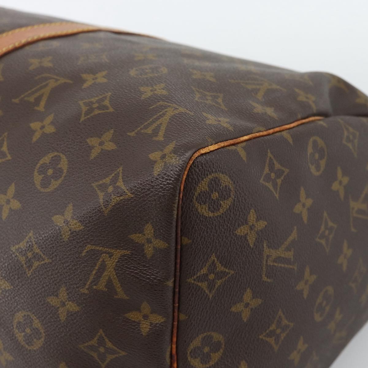 LOUIS VUITTON Monogram Keepall 50 Boston Bag M41426 LV Auth 191008