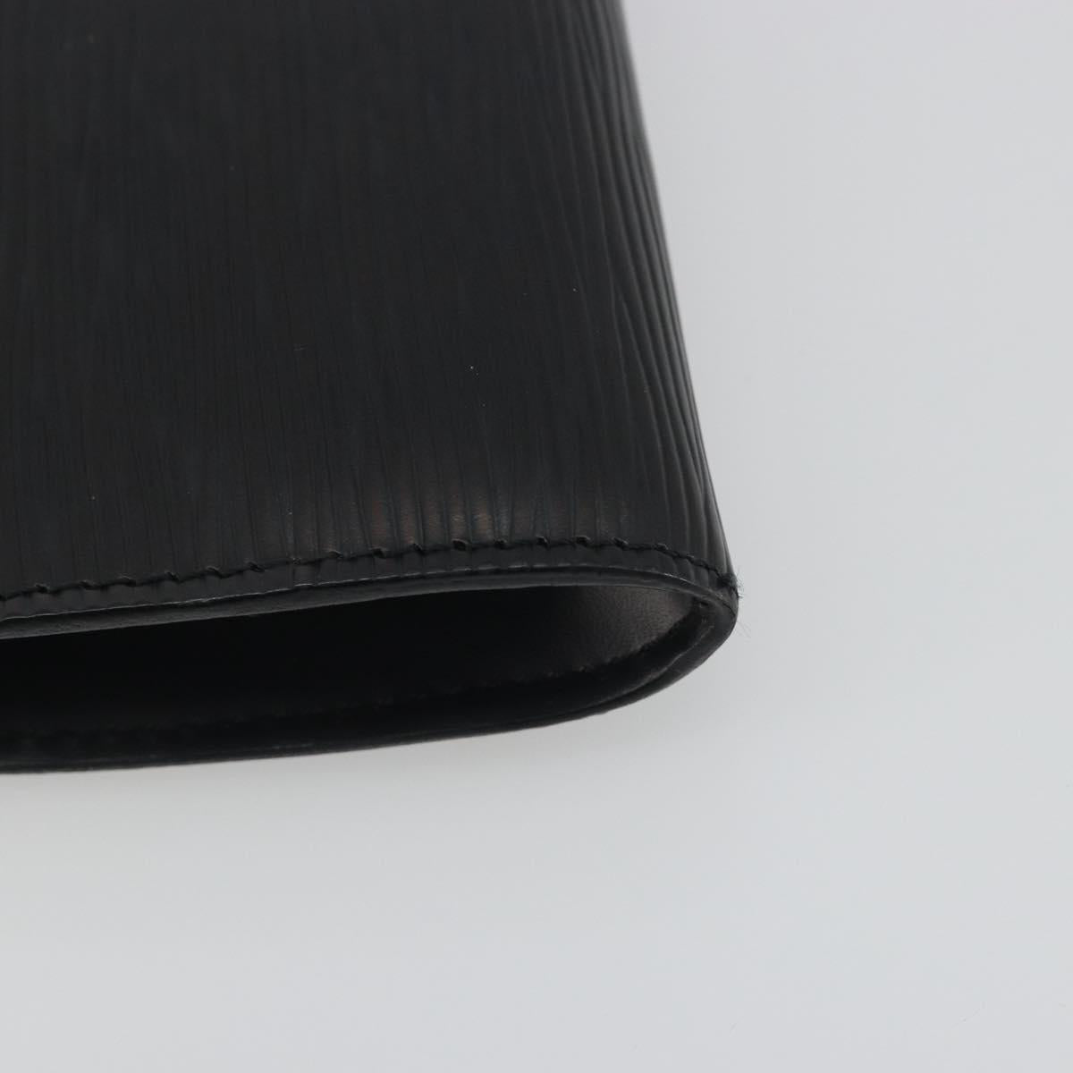 LOUIS VUITTON Epi Pochette Accessoires Pouch Black M52982 LV Auth 191014A