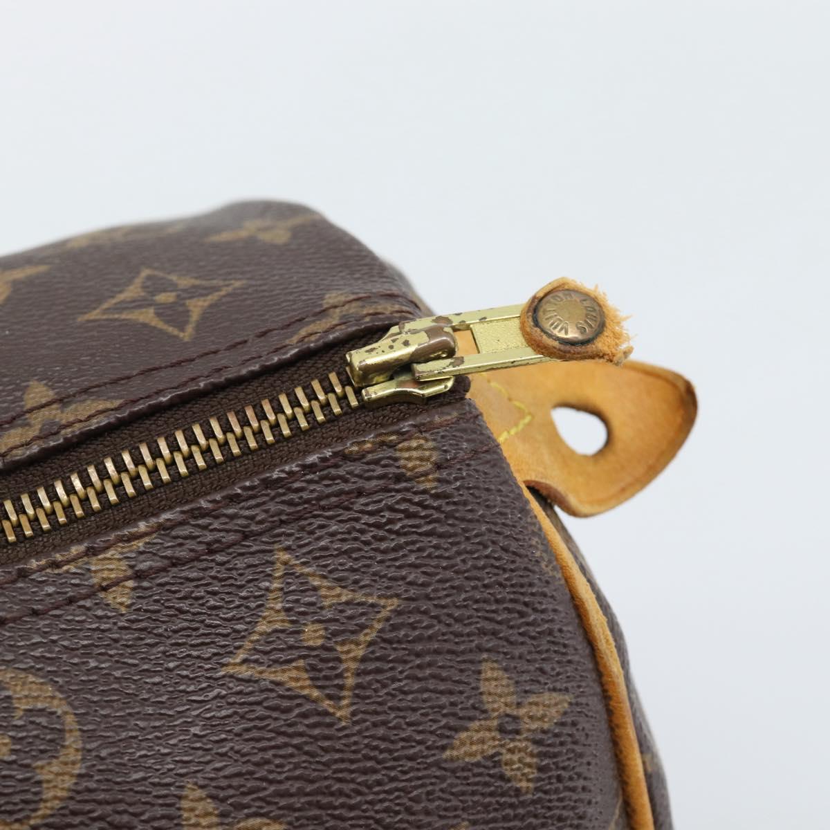 LOUIS VUITTON Monogram Speedy 30 Hand Bag M41526 LV Auth 191024A