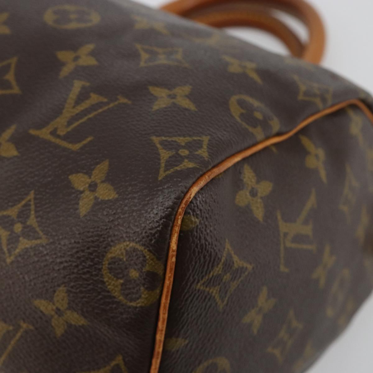 LOUIS VUITTON Monogram Speedy 25 Hand Bag M41528 LV Auth 191027A