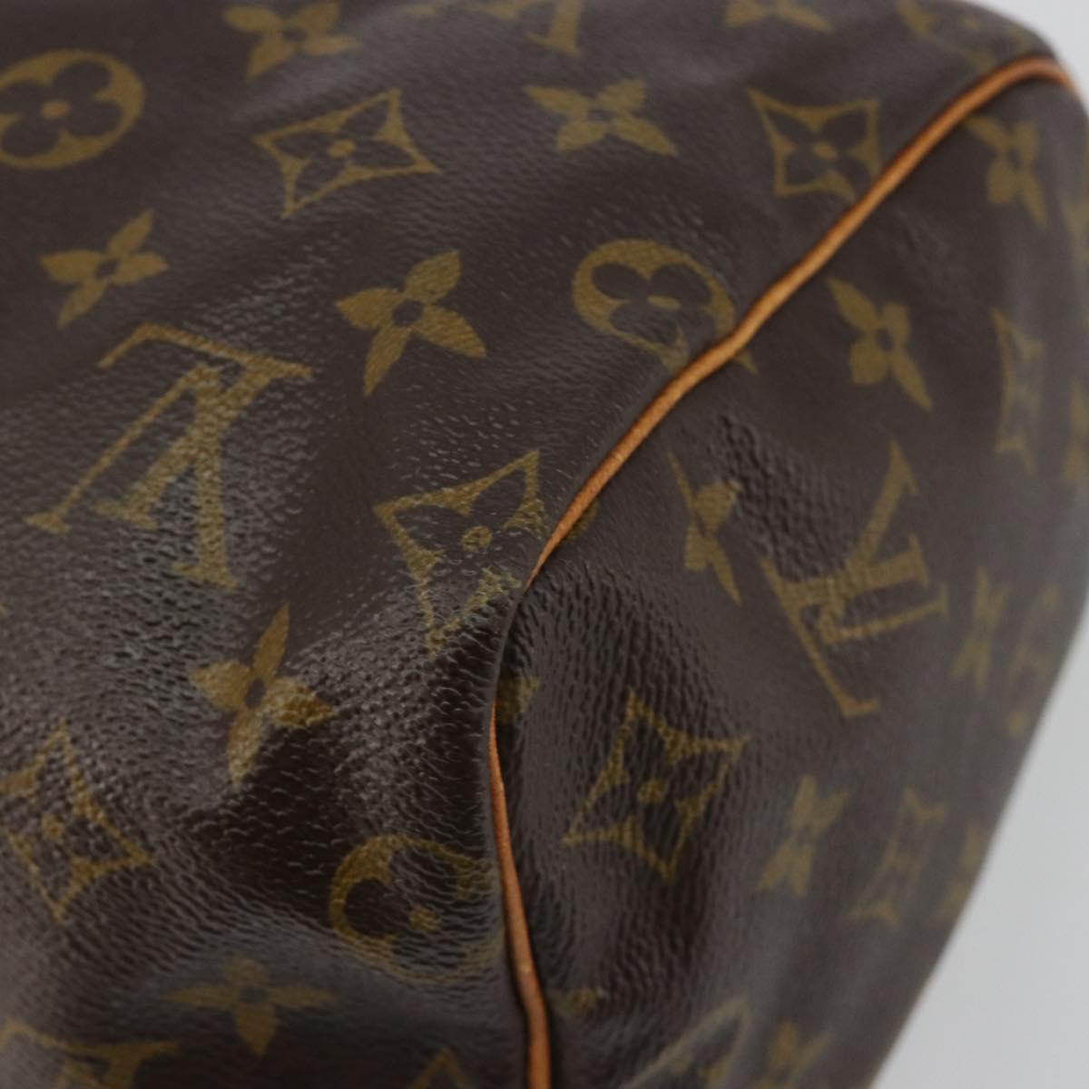 LOUIS VUITTON Monogram Speedy 25 Hand Bag M41528 LV Auth 191027A