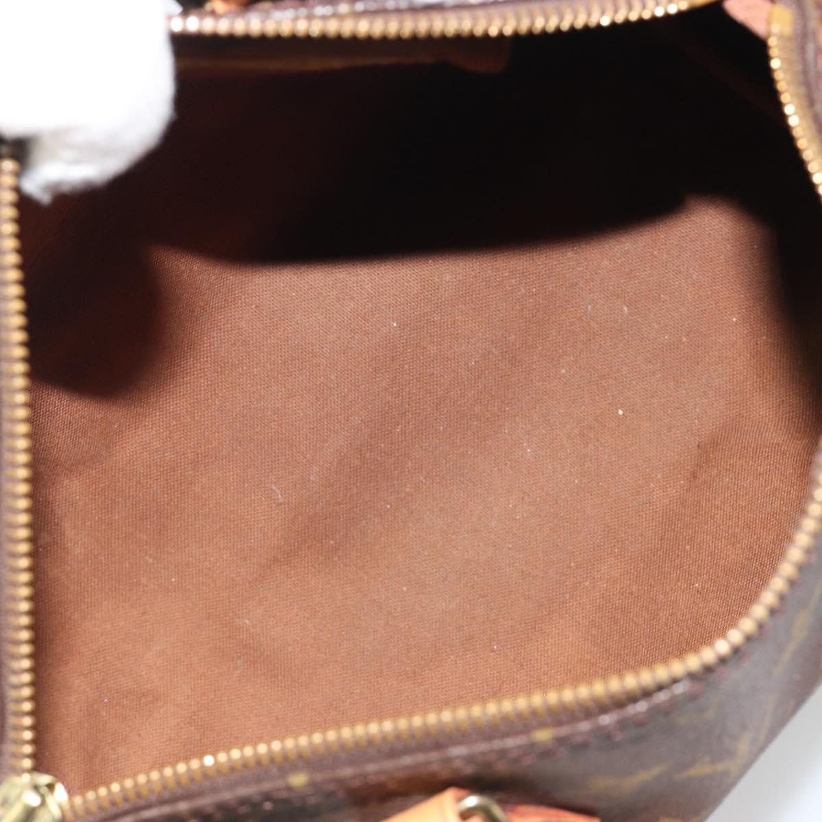 LOUIS VUITTON Monogram Speedy 25 Hand Bag M41528 LV Auth 191027A