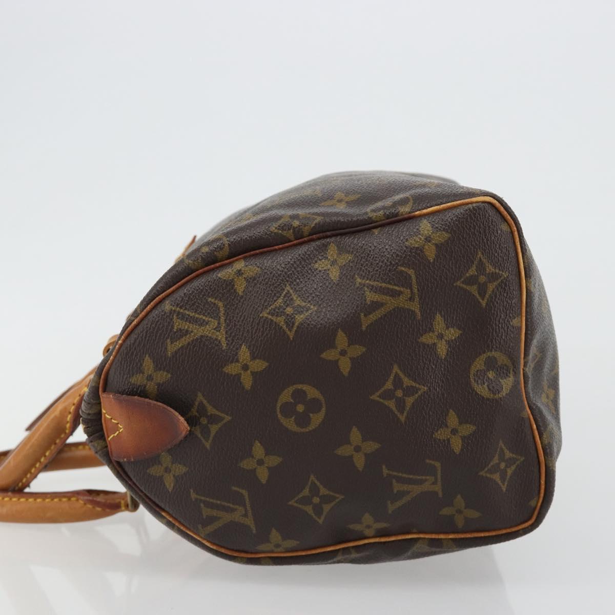 LOUIS VUITTON Monogram Speedy 25 Hand Bag M41528 LV Auth 191027A