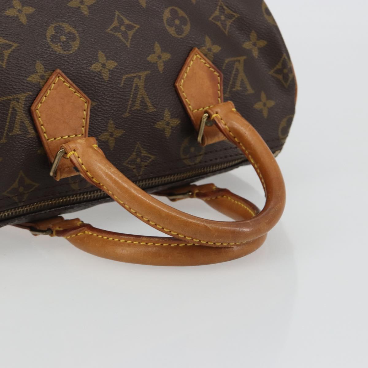 LOUIS VUITTON Monogram Speedy 25 Hand Bag M41528 LV Auth 191027A
