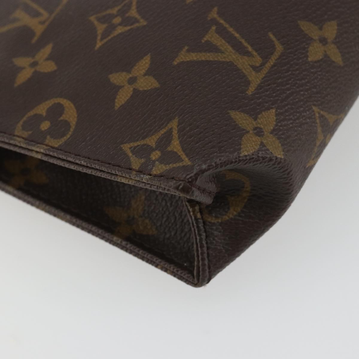 LOUIS VUITTON Monogram Poche Toilette 26 Pouch M47542 LV Auth 191030A