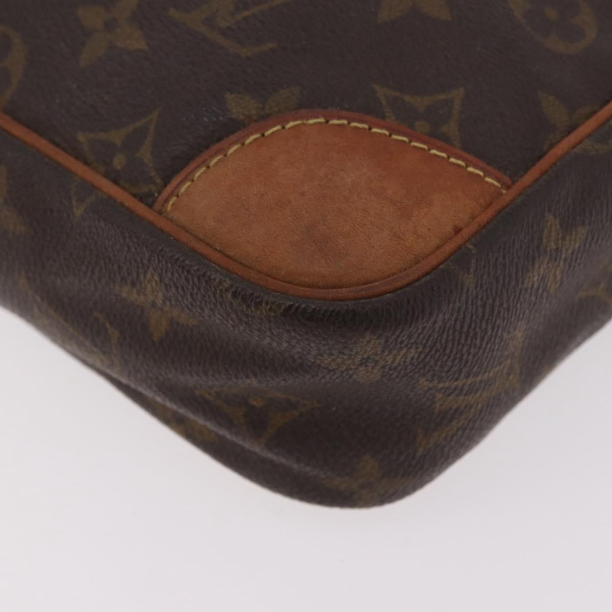 LOUIS VUITTON Monogram Compiegne 28 Clutch Bag M51845 LV Auth 191045