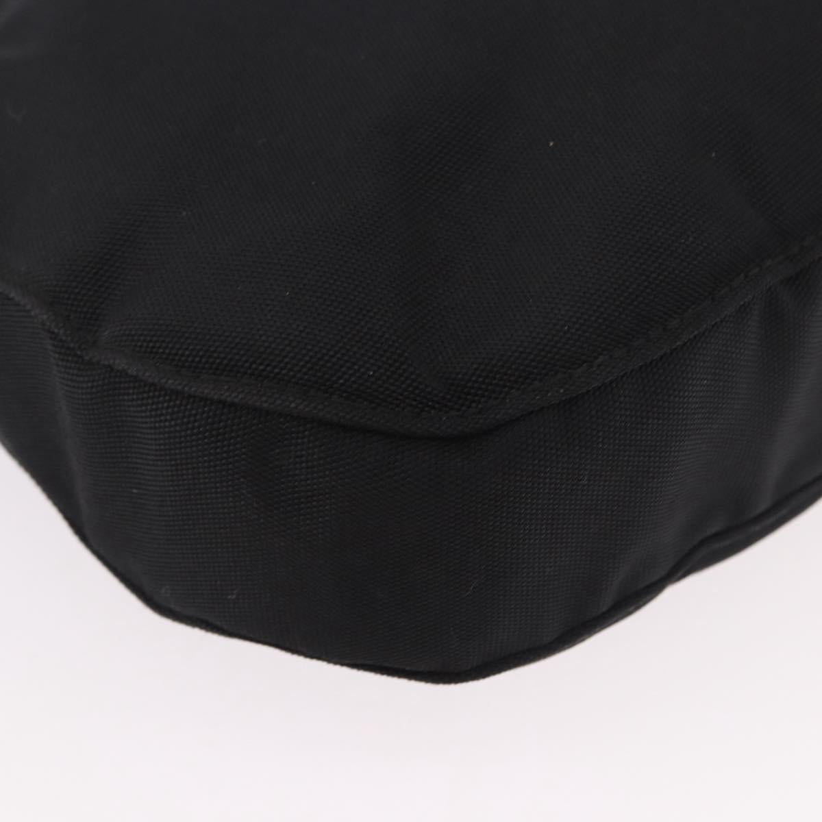 GUCCI Shoulder Bag Nylon Black Silver 001 3193 Auth 191046