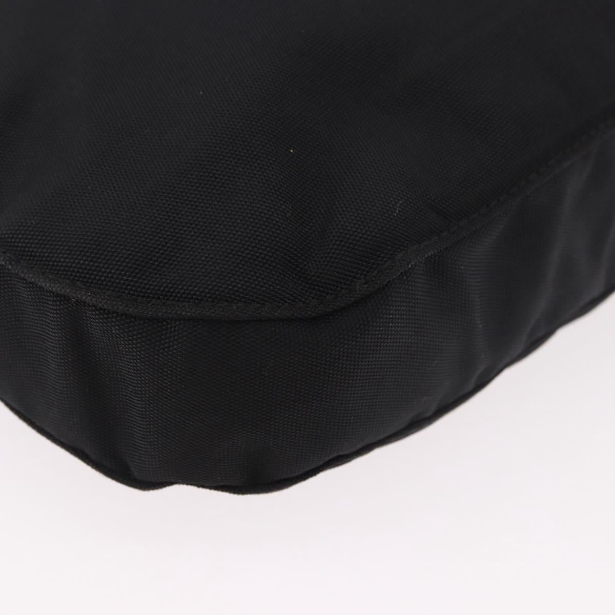 GUCCI Shoulder Bag Nylon Black Silver 001 3193 Auth 191046