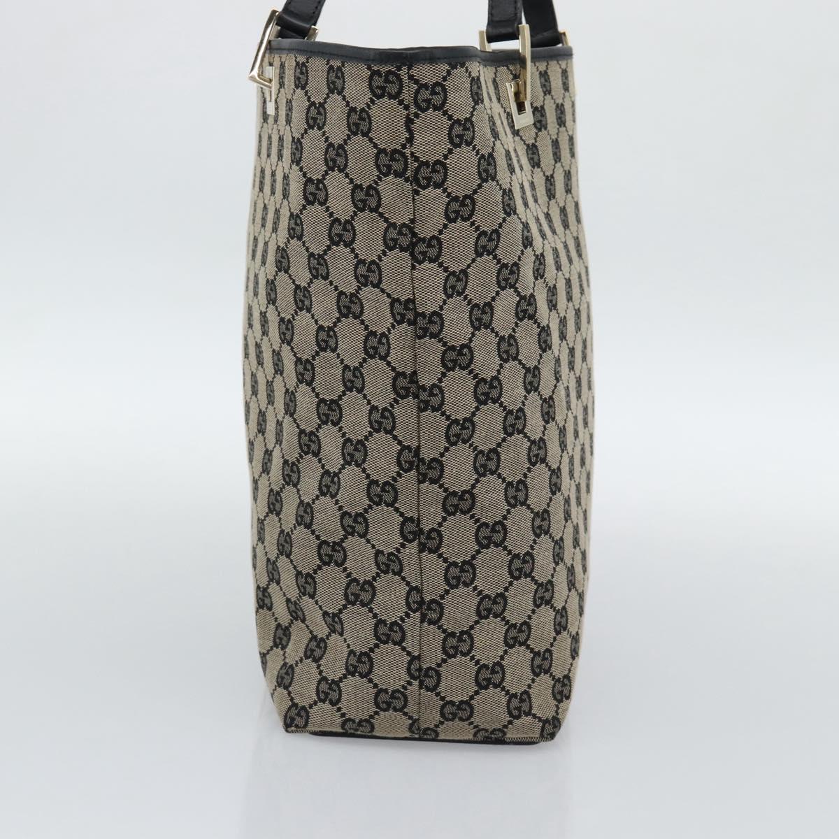 GUCCI GG Canvas Tote Bag Beige Gold 002 1098 Auth 191053A