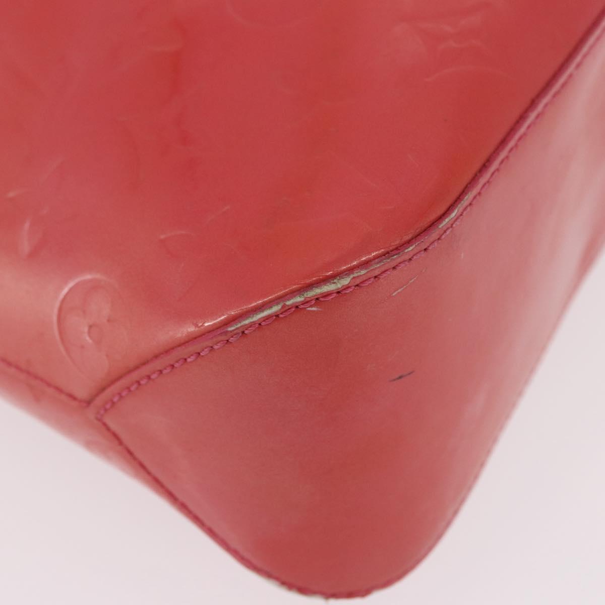 LOUIS VUITTON Vernis Brentwood Shoulder Bag Fran Boise M9151F LV Auth 191062