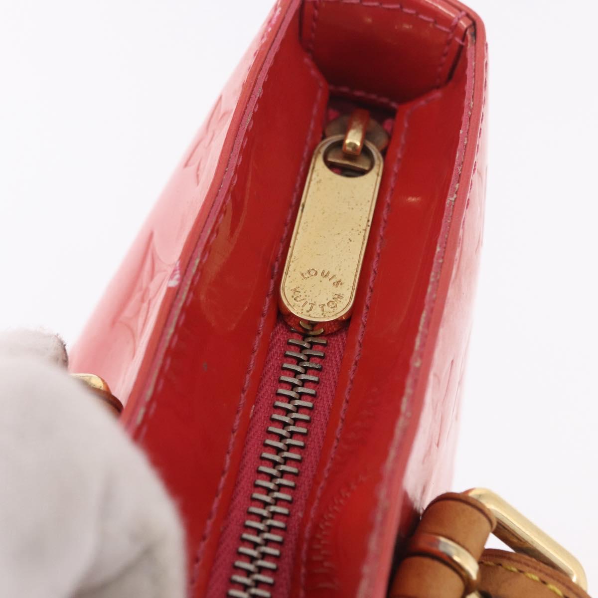 LOUIS VUITTON Vernis Brentwood Shoulder Bag Fran Boise M9151F LV Auth 191062