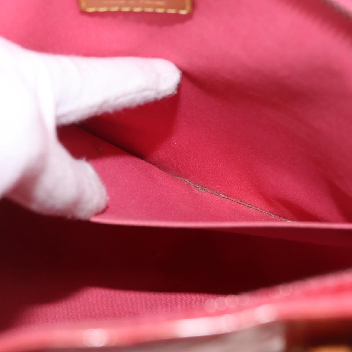 LOUIS VUITTON Vernis Brentwood Shoulder Bag Fran Boise M9151F LV Auth 191062
