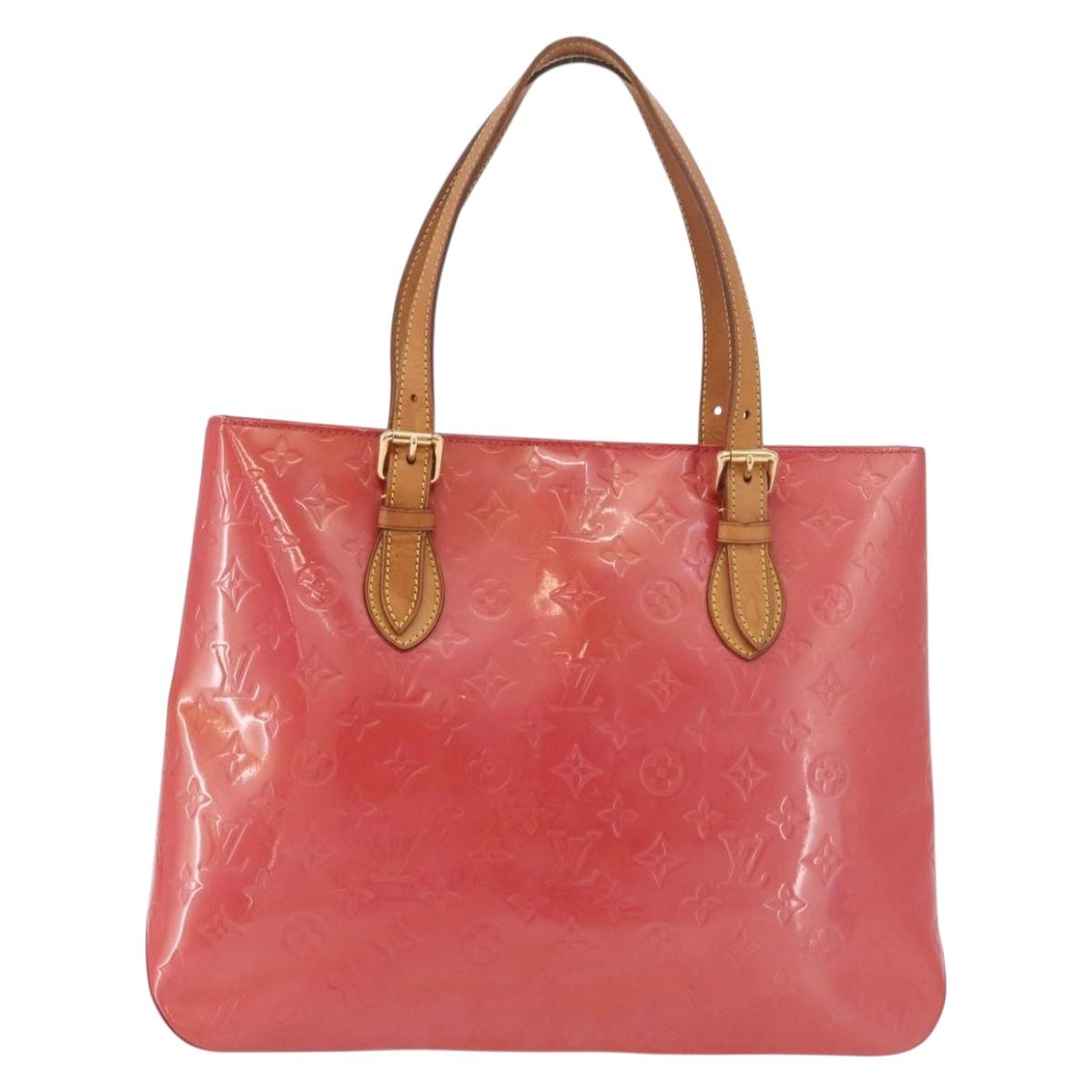 LOUIS VUITTON Vernis Brentwood Shoulder Bag Fran Boise M9151F LV Auth 191062