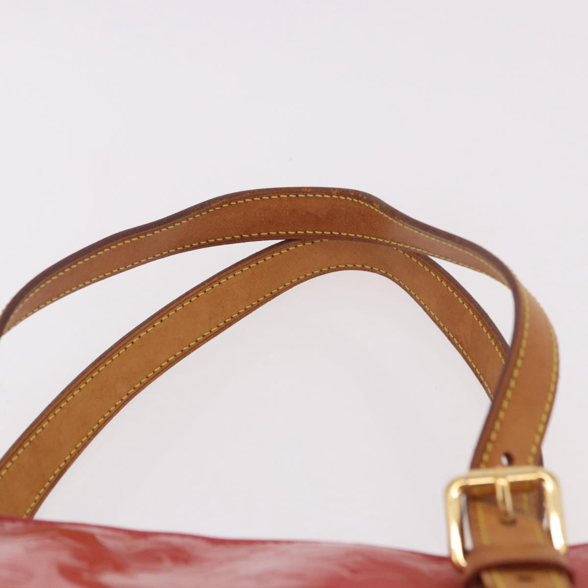 LOUIS VUITTON Vernis Brentwood Shoulder Bag Fran Boise M9151F LV Auth 191062