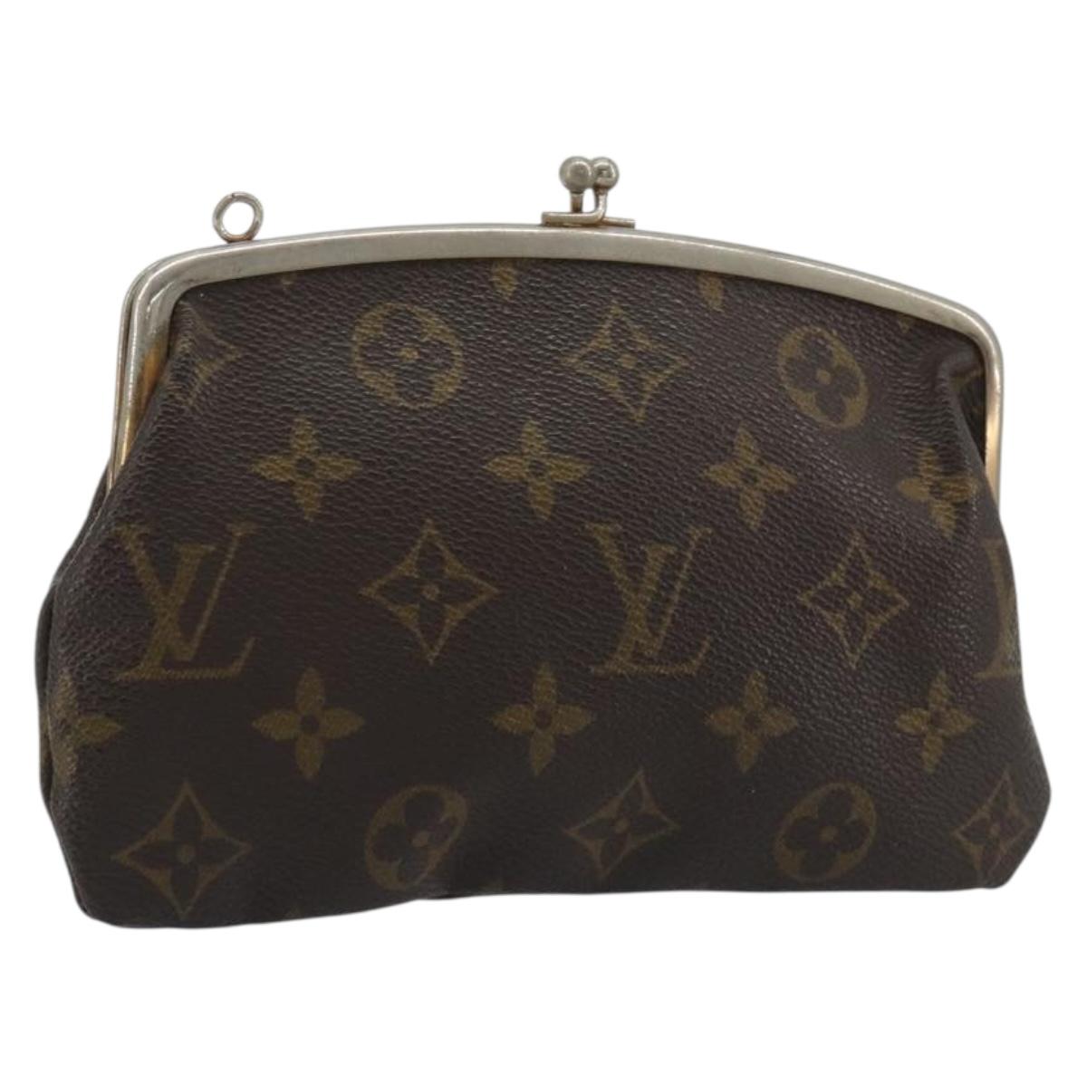 LOUIS VUITTON Monogram Bucket PM Pouch USA Limited LV Auth 191063