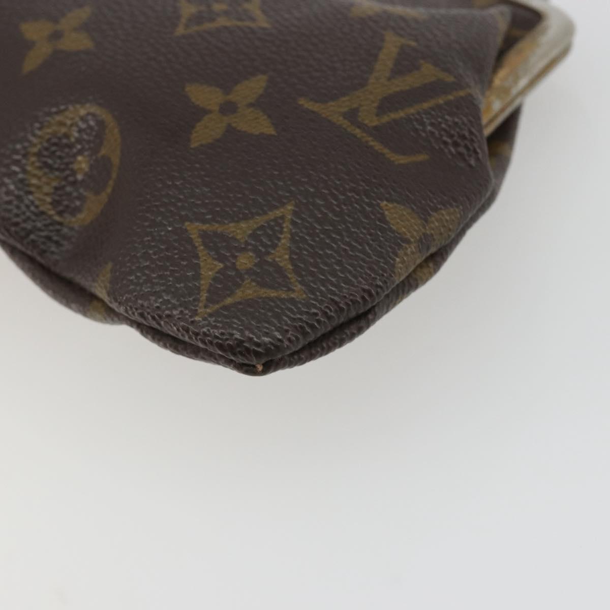 LOUIS VUITTON Monogram Bucket PM Pouch USA Limited LV Auth 191063