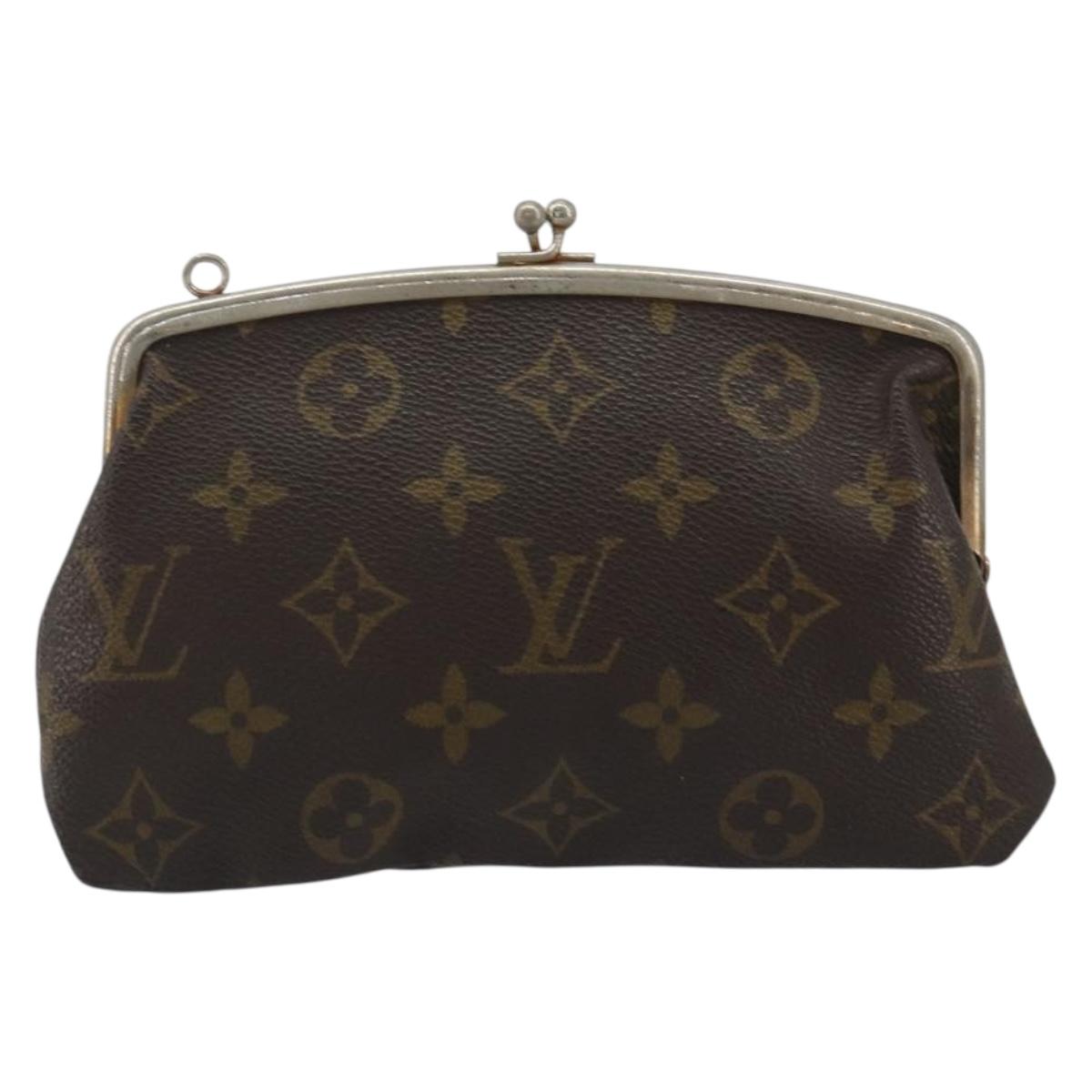 LOUIS VUITTON Monogram Bucket PM Pouch USA Limited LV Auth 191063