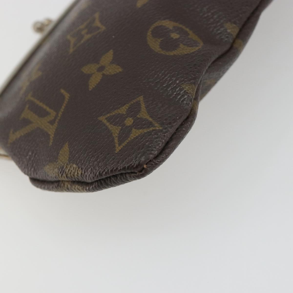 LOUIS VUITTON Monogram Bucket PM Pouch USA Limited LV Auth 191063