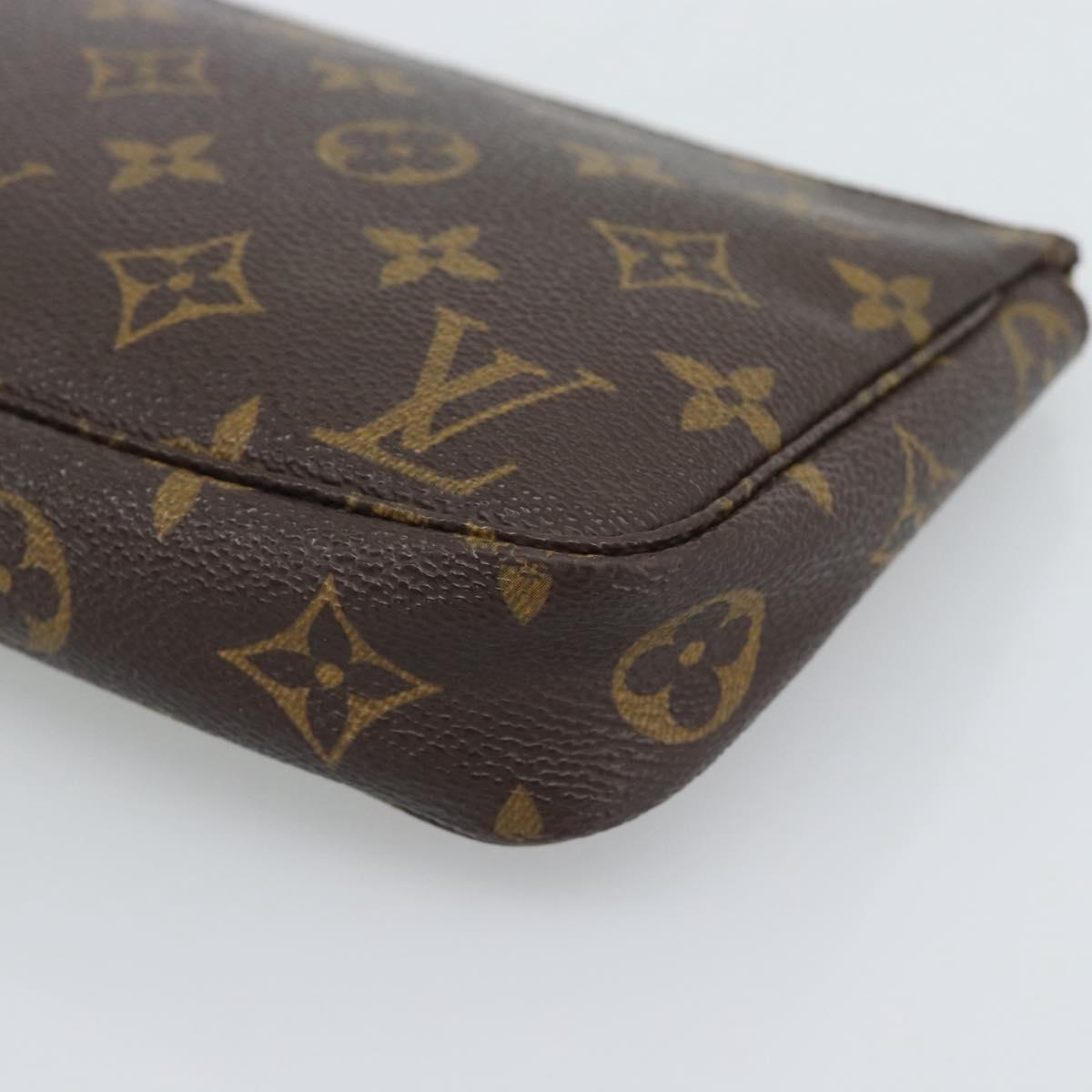 LOUIS VUITTON Monogram Pochette Accessoires Pouch M51980 LV Auth 191067