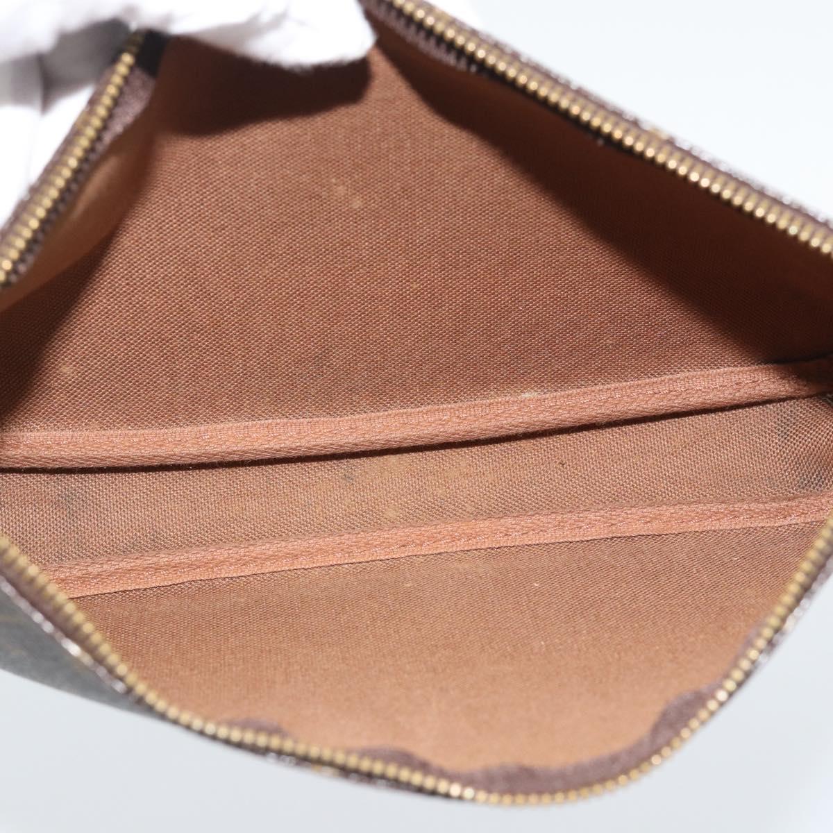 LOUIS VUITTON Monogram Pochette Accessoires Pouch M51980 LV Auth 191067