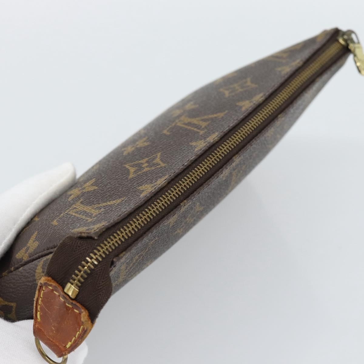 LOUIS VUITTON Monogram Pochette Accessoires Pouch M51980 LV Auth 191067