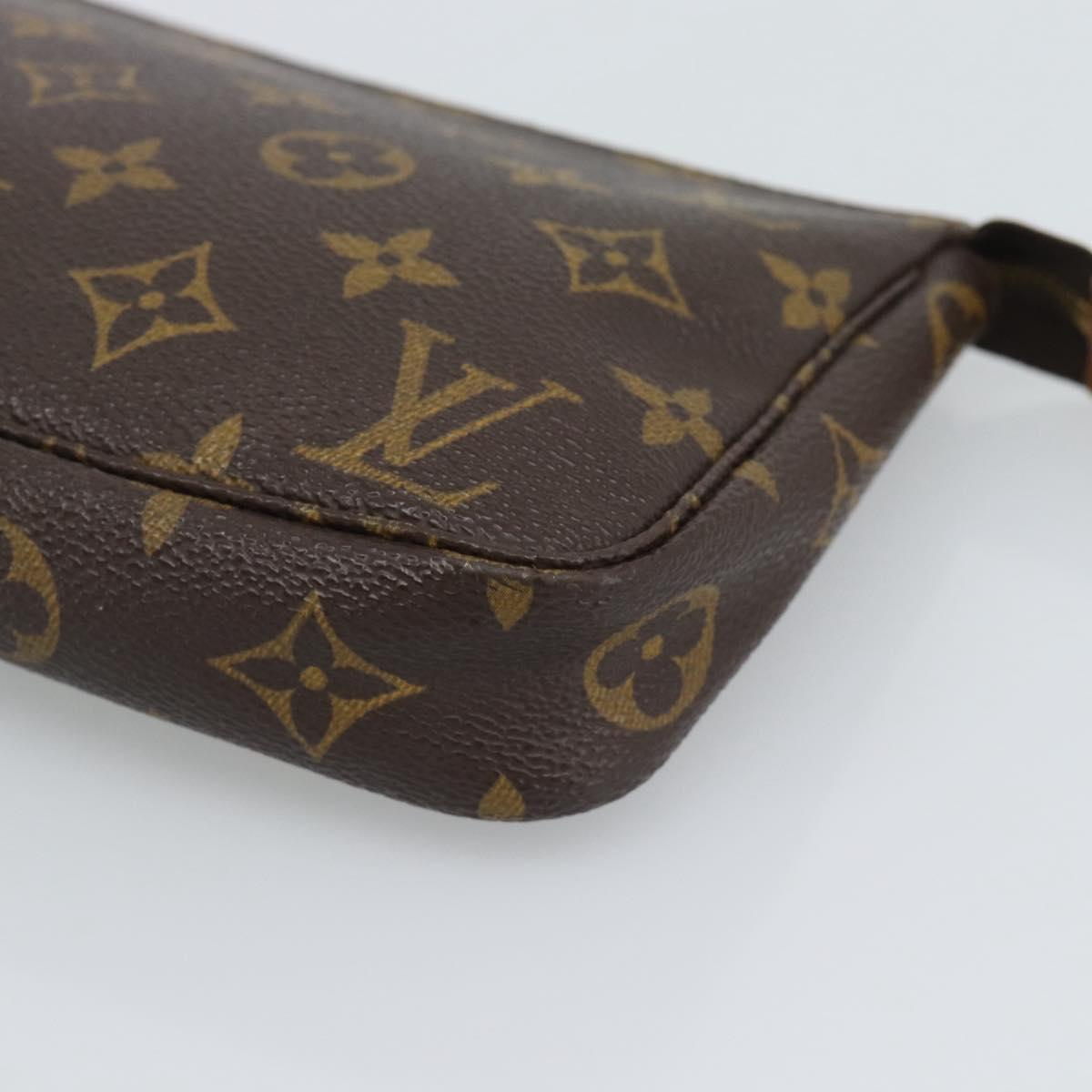 LOUIS VUITTON Monogram Pochette Accessoires Pouch M51980 LV Auth 191067