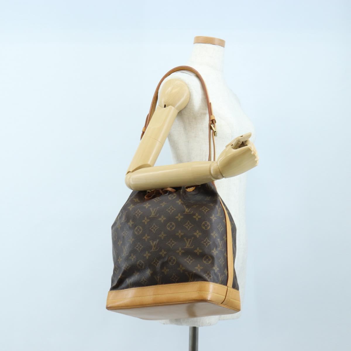 LOUIS VUITTON Monogram Noe Shoulder Bag M42224 LV Auth 191080V